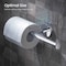 Kibi Circular Double Toilet Paper Holder - Chrome. KBA1408CH - alternate 7